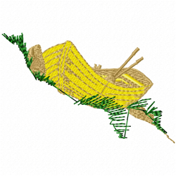 Boats Embroidery Design 12 Boats Embroidery Design 12